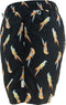 JACK&JONES JJIARUBA JJSWIMSHORTS - Heren Zwembroek - Regular fit met elastische tailleband - Zwart - Oranje - Lichtblauw (papegaai print)