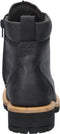 Ecco Elaina - Dames veterboot - Hoogwaardig nubuckleer - Zwart - Maat 38