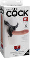Pipedream - King Cock - Strap on Harness met Dildo - 23 cm - Lichte Huidskleur