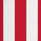 vidaXL - Vervangingsdoek - voor - luifelrok - gestreept - 4 - m - rood - en - wit