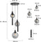 Steinhauer Bollique New 3800ZW - Hanglamp - 3 bollen 2 kokers hoogteverstelbaar - Zwart