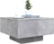 vidaXL - Salontafel - met - LED-verlichting - 55x55x31 - cm - betongrijs