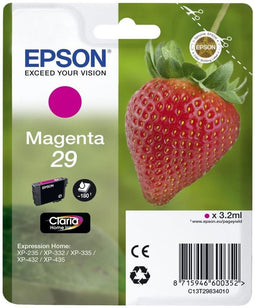 Epson C13T29834022 - Inktcartridge - Origineel - Magenta (3,2ml)