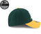 New Era The League Baseball Athletics Cap - Sportcap - Pet - Groen/Geel - One size