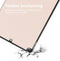 iMoshion Tablet Hoes Geschikt voor iPad 8 (2020) 8e generatie / iPad 7 (2019) 7e generatie / iPad 9 (2021) 9e generatie - iMoshion Trifold Bookcase - Beige /Beige