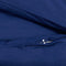 vidaXL - Dekbedovertrekset - 135x200 - cm - katoen - marineblauw