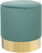 SOPHIA - Poef - Groen - 39 cm - Fluweel