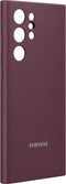 Samsung Galaxy S22 Ultra - Siliconen Hoesje - Zacht en slank - Burgundy