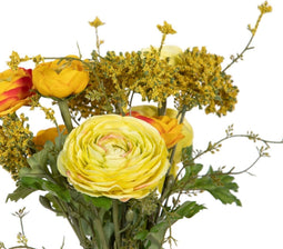 Decoratieve Bloemen Oranje 20 x 20 x 50 cm