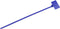 TRU COMPONENTS TC-6646448 Kabelmarkering Markeringsvlak: 20 x 13 mm Blauw 100 stuk(s)
