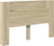 vidaXL - Hoofdbordkast - met - LED - 160x16,5x103,5 - cm - sonoma - eikenkleurig