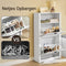 SoBuy FSR87-K-W - Schoenenkast - 2 Kleppen - Wit
