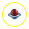 Kensington Orbit Trackball - Muismodel - Ergonomisch - Blauw (4 stuks)