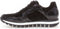 Gabor 96.438 - Lage Sneakers - Suède met krokodillenprint - Zwart - Maat 39