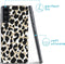 imoshion Hoesje Geschikt voor Samsung Galaxy S21 FE Hoesje Siliconen - imoshion Design hoesje - Goud / Zwart / Golden Leopard