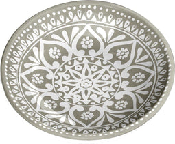 Tarhong Voerbak Kat Boho Medallion Taupe 13,5X13,5X3 CM 180 ML