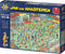 Jan van Haasteren - Puzzel - WK Vrouwenvoetbal 1000 Stukjes - Multicolor