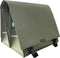 Clarijs fietstas dubbel XL PVC 46L matt olijf