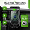 iSetchi GripGo - Telefoonhouder Auto - Qi Draadloze Oplader 15 Watt - Zwart