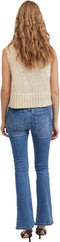 VILA VIEKKO RW FLARED JEANS - Flared Jeans - Stretch - Medium Blue Denim - Maat L X L32