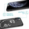 iMoshion Hoesje Geschikt voor iPhone 11 Pro Hoesje Siliconen - iMoshion Design hoesje - Wit / Zwart / Line Art Woman White