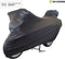 FLEXX Topcase motorhoes van DS COVERS – Indoor – Stofafstotend – Ademend – Lakvriendelijk - Premium stretch fit – met topcase - Incl. Opbergzak – Maat XXL