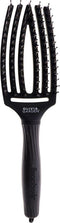 Olivia Garden Fingerbrush M - Haarborstel - Antistatisch - Zwart
