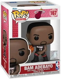 Funko Pop! - NBA Bam Adebayo #167 - Pop! in zwart en rood