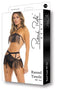 Ondergoed Set Zwart M/L – 3 Delige Set – Comfortabel en Sensueel
