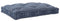 vidaXL - Palletkussen - Indigo - 120x80x12 - cm - Stof