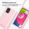 iMoshion Hoesje Geschikt voor Samsung Galaxy A52 (4G) / A52s / A52 (5G) Hoesje Met Koord - iMoshion Siliconen design hoesje met koord - Roze / Retro Pink