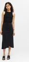 Object - Objannie Hw Drape Skirt - Maat S - Zwart