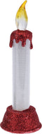 Ledkaars met Kerstglitters, 15cm.