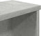 vidaXL - Keukenrek - stapelbaar - 60x15x16 - cm - bewerkt - hout - betongrijs