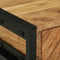 vidaXL - Nachtkastje - 40x35x50 - cm - Massief - Acaciahout