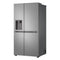 LG GSLC40PYPE - Amerikaanse koelkast - 635 liter - Ice & Water dispenser - Prime Silver
