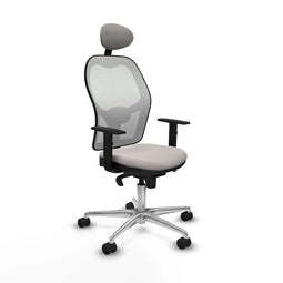Piqueras y Crespo 1D086N1 - Bureaustoel - Hoogteverstelbaar - Wit