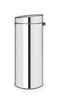 Brabantia Touch Bin - Prullenbak - 30 liter - Brilliant Steel