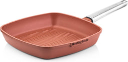 Westinghouse Performance Grillpan - Ø28 cm - PFOA-vrij - Inductie - Oranje