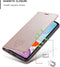 Hoesje Geschikt voor iPhone 11 Pro met Anti Skim Bescherming - Pasjes Bookcase RFID Beschermd - Roze - Luxe Telefoonhoesje Wallet Case Pasjeshouder PU Leder