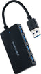 Nanocable 10.16.4403 - USB hub - 4x USB 3.2 Gen 1 - Zwart