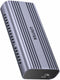 Unitek S1226A - Externe behuizing - M.2 42mm/60mm/80mm - USB 4 - Grijs