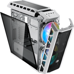 Cooler Master MasterCase H500P - Midi Tower - 2x 200 mm ventilatoren - Wit