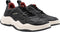 GUESS Bassano - Heren Sneakers - Zwart met witte zool en rood randje