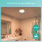Philips SuperSlim - Plafondlamp - 18 W - 3 lichtinstellingen - Wit