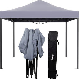 Niceey Partytent - Paviljoen - 3x3 m - Waterdicht - Opvouwbaar - Grijs