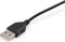 Equip 245301 - USB Hoofdtelefoon met Microfoon - 2 m Kabel - Zwart