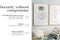 ® Fotolijst natuurlijk hout, eiken, dunne lijst, posterlijst, groot, vintage, collage, fotolijst, ho