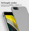iMoshion Hoesje Geschikt voor iPhone SE (2022) / SE (2020) / 8 / 7 Hoesje Met Koord - iMoshion Color Backcover met afneembaar koord - Grijs