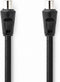 Nedis CSGP40000BK15 - Coaxiale kabel 150cm - Zwart